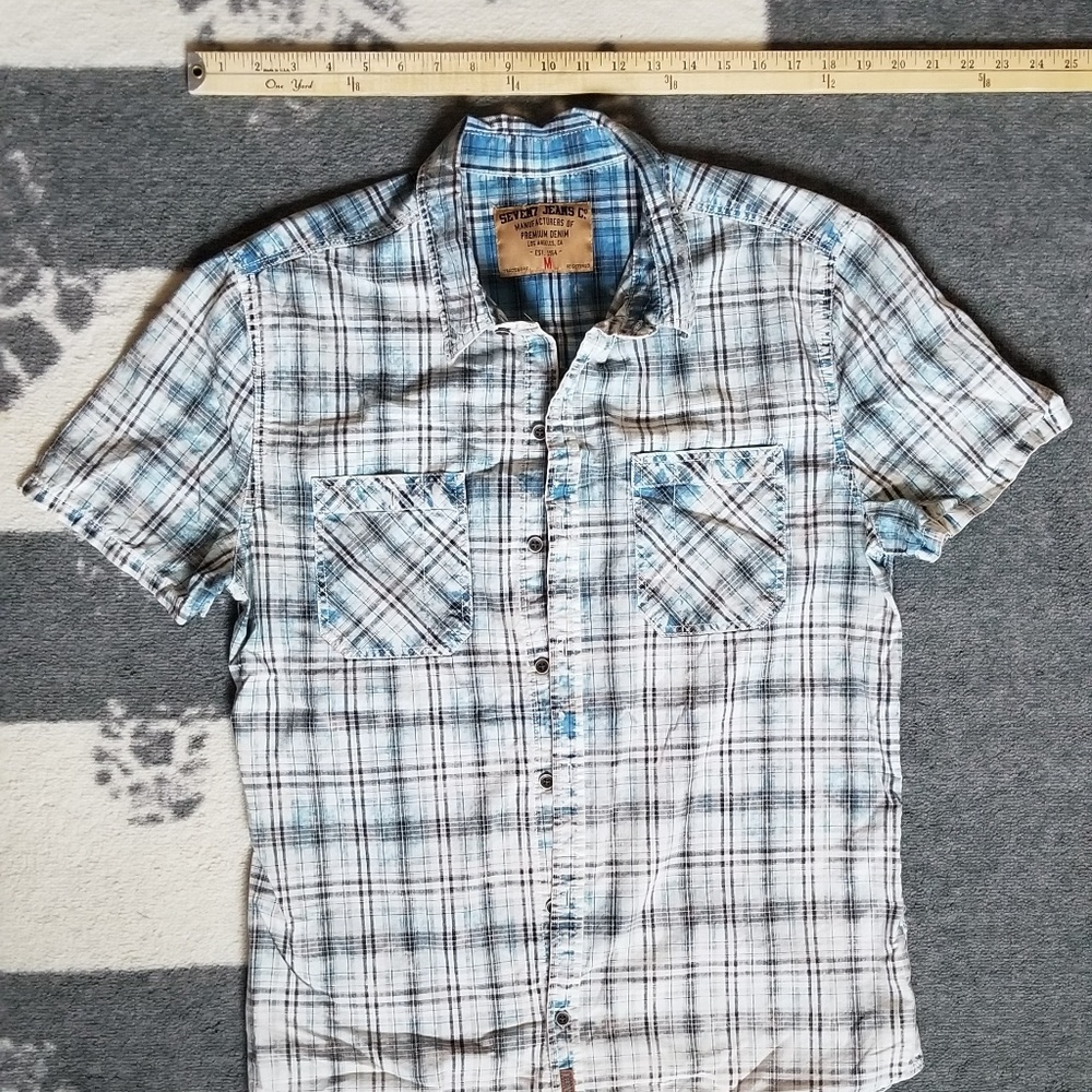 Seven7 Jeans Shirt SZ M